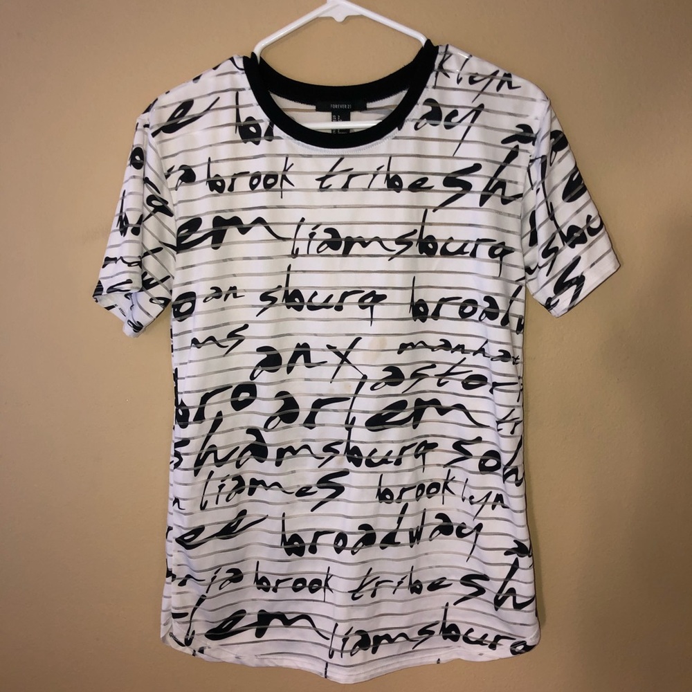 Forever 21 NYC oversized t-shirt